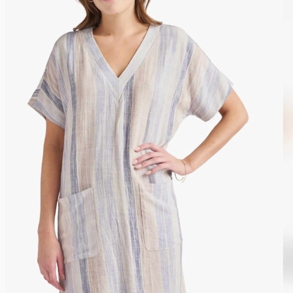 Splendid Viola Linen Dress